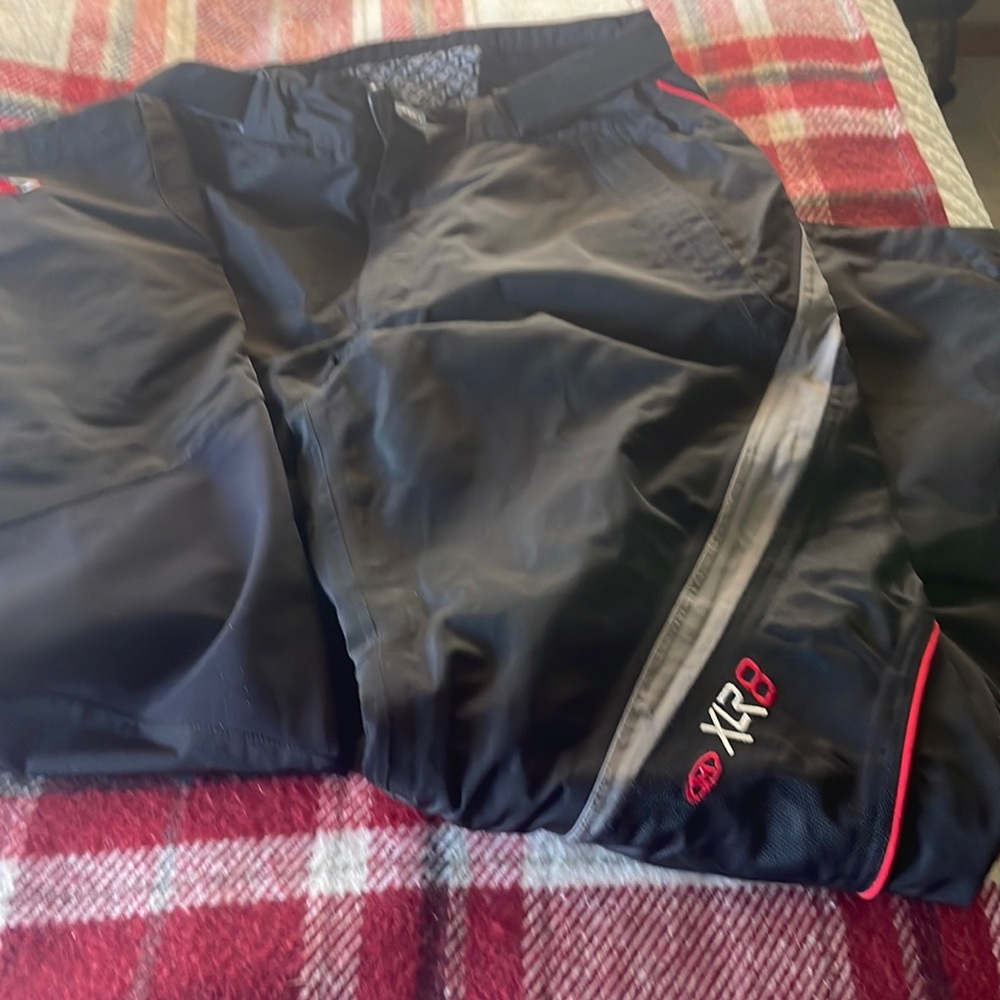 Marker snowboardering or ski pants.